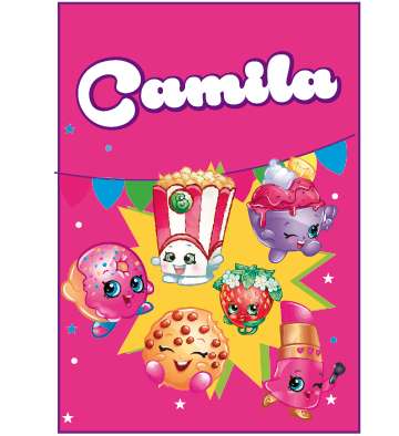 Afiche Pers. Shopkins